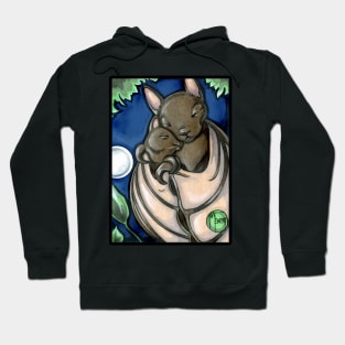 Bat Mother and Child Hoodie